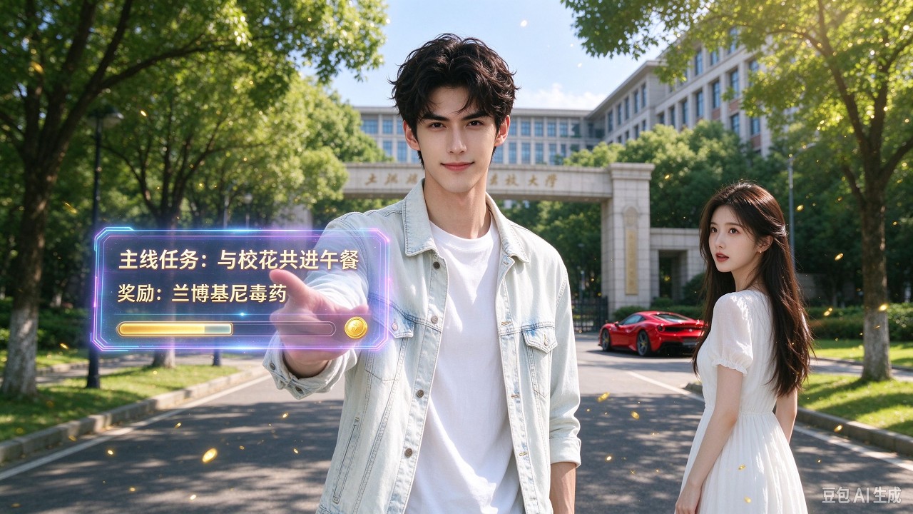 大一新生剛入學就綁定神豪系統，和校花吃頓飯竟喜提蘭博基尼毒藥！打臉富二代再拿頂級名牌過半股份，還沒畢業就登上全國首富之位，很合理吧！# 神豪系統 #校園逆襲 #系統流 #都市爽劇