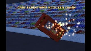 Cars 3 Lightning McQueen Crash | Roblox Remake