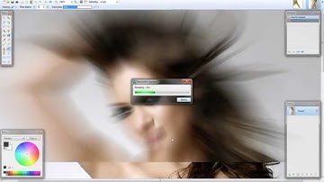 Paint.Net - Zoom Blur vs GPU Zoom Blur