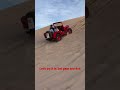 Old 6 quart the 1951 willys m38 jeep in the sand dunes of puerto penasco  mexico