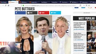 Pete Buttigieg : ‘Reagan Era Ends with Us’ As Hollywood Stars Opening Wallets to Pete Buttigieg