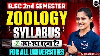 B.Sc 2nd Semester Zoology Syllabus|BSc Zoology 2nd Semester Syllabus &amp; Pattern|BSc Zoology Syllabus