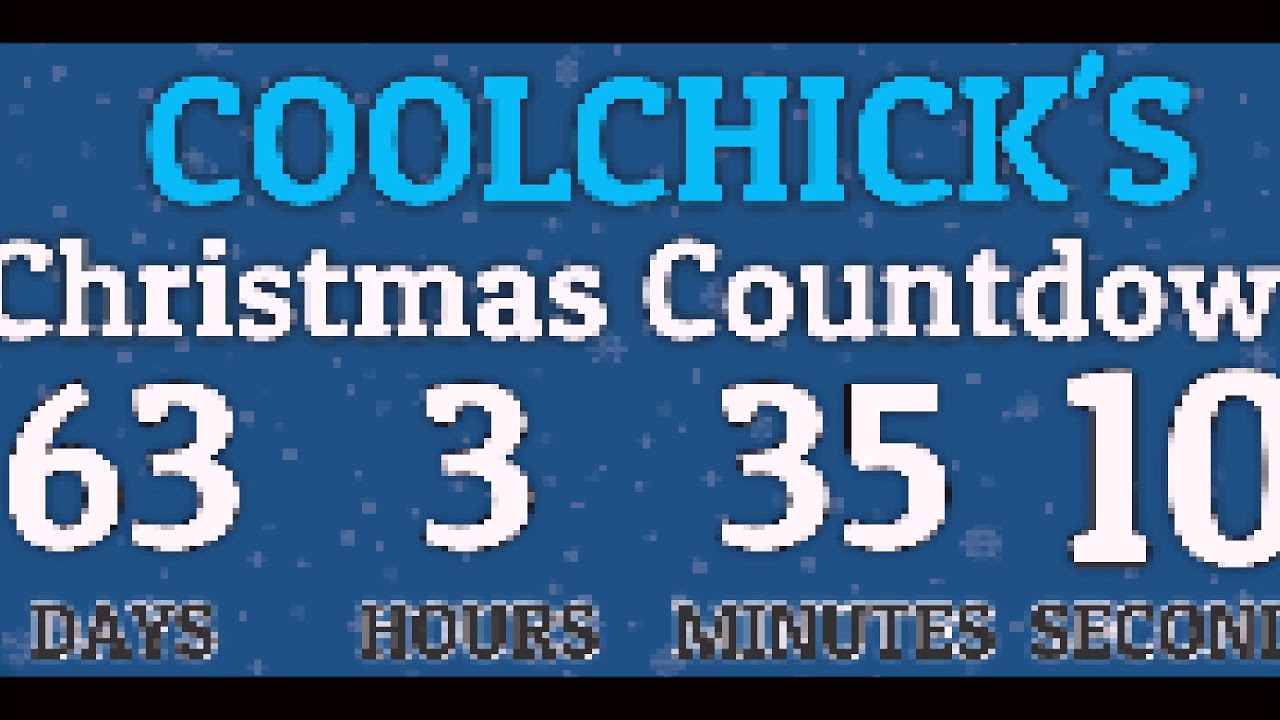 How Many Days Till Christmas 2017 YouTube