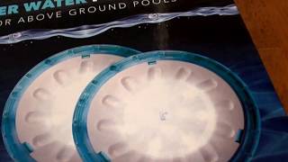 AQUALIFE MAGNETIC LED UNDER WATER POOL LIGHTS FOR ABOVE GROUND POOLS