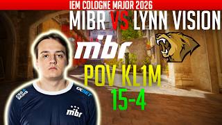 POV: (CT) kl1m (15-4) / Inferno / MIBR vs Lynn Vision / IEM Cologne Major 2026 / CS2 DEMO