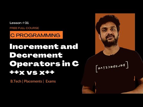 Opérateurs d'incrémentation et de décrémentation en C++ x vs x++ expliqués || Leçon 31 || Program...