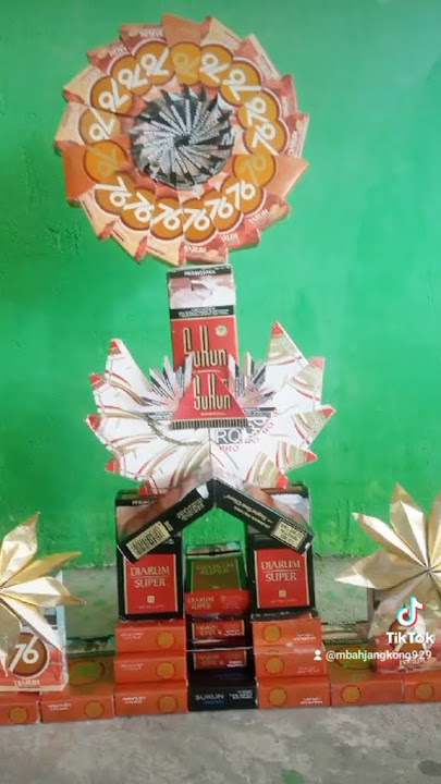 Tutoria Gerbang matahari dari bungkus rokok, seharian