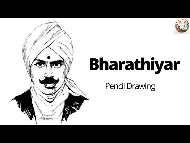 Bharathiyar, Digital Arts by Lena Bharathi | Artmajeur