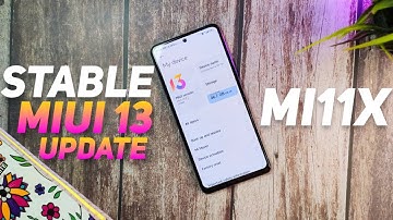 OFFICIAL MIUI 13.0.2 A12 Stable Update impressions on Mi11X Poco F3 ⚡⚡