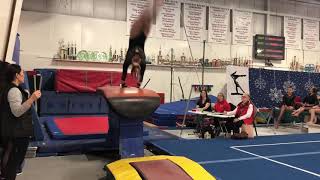 Holiday Invitational 2018 Vault- Yurchenko Layout (Level 9)