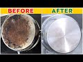 How to Clean the Bottom of a Pot or Pan | How to Clean your Pot with Baking Soda and Vinegar