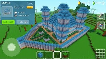 Castle House - Block Craft 3d: Building Simulator Games for Free