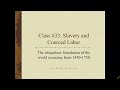 AP World History Class #33: Slavery