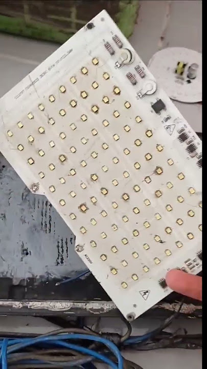 Servis lampu sorot LED #led #lampu #diy #tutorial