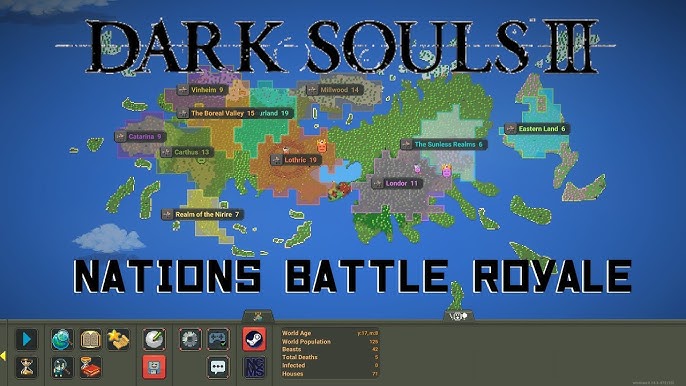 WorldBox] Dark Souls 2 - Nations battle royale 
