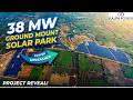 38 MW Solar Park Powering More Than 10 Industries | Solar Energy | 45,000 Ton CO2 Mitigated Annually