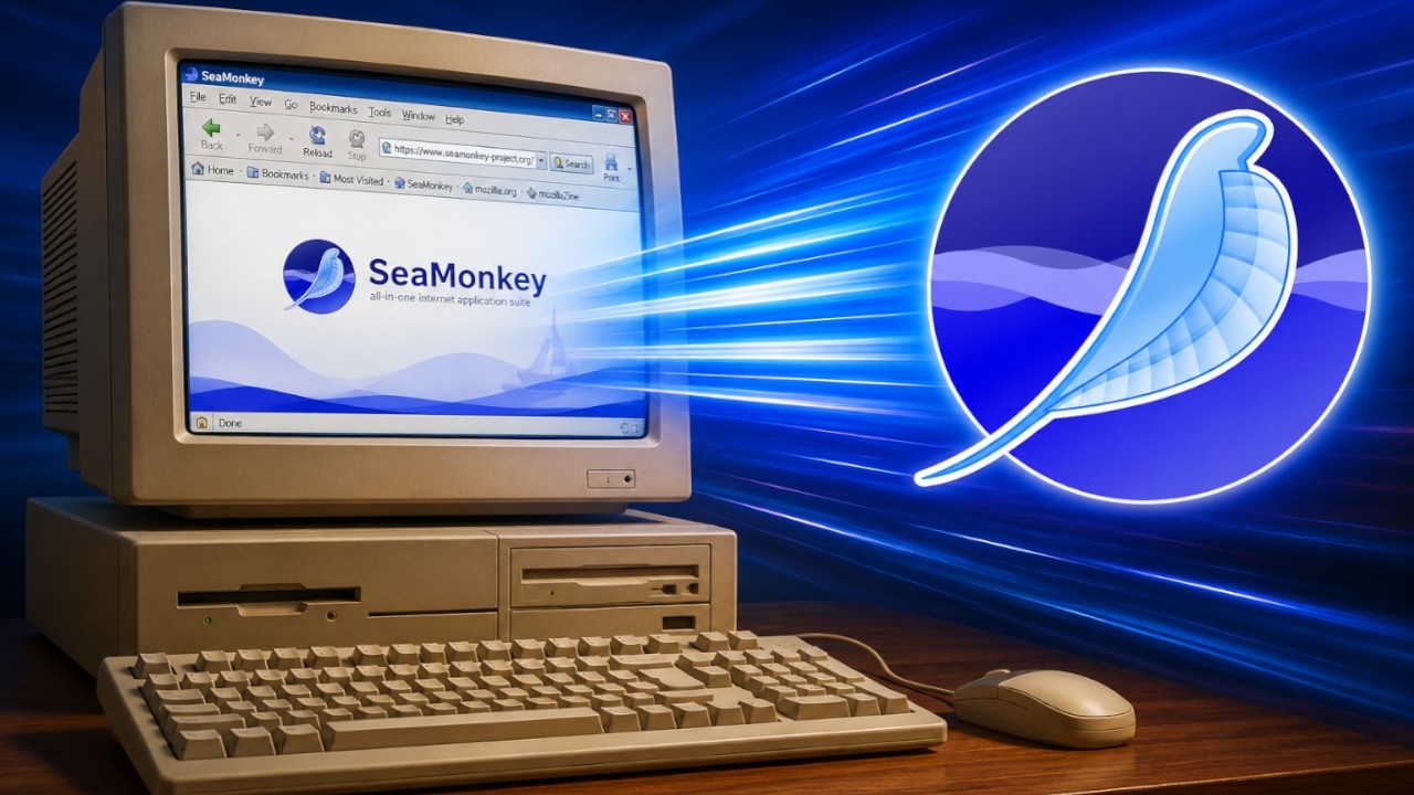 El navegador ligero para PCs obsoletas | Seamonkey - YouTube