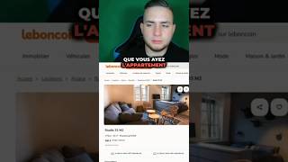 Arnaque à l’immobilier ! #appartement #immobilier #leboncoin
