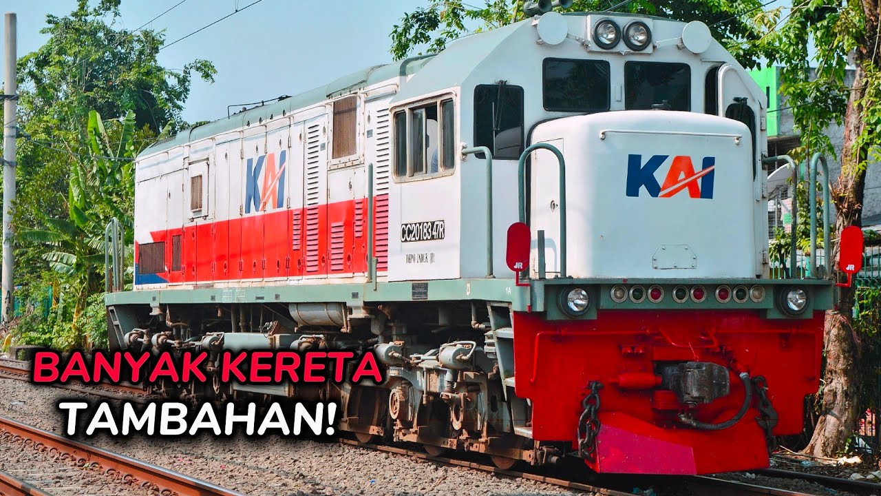 Libur NATARU bikin jalur ramai KA Tambahan (2025)