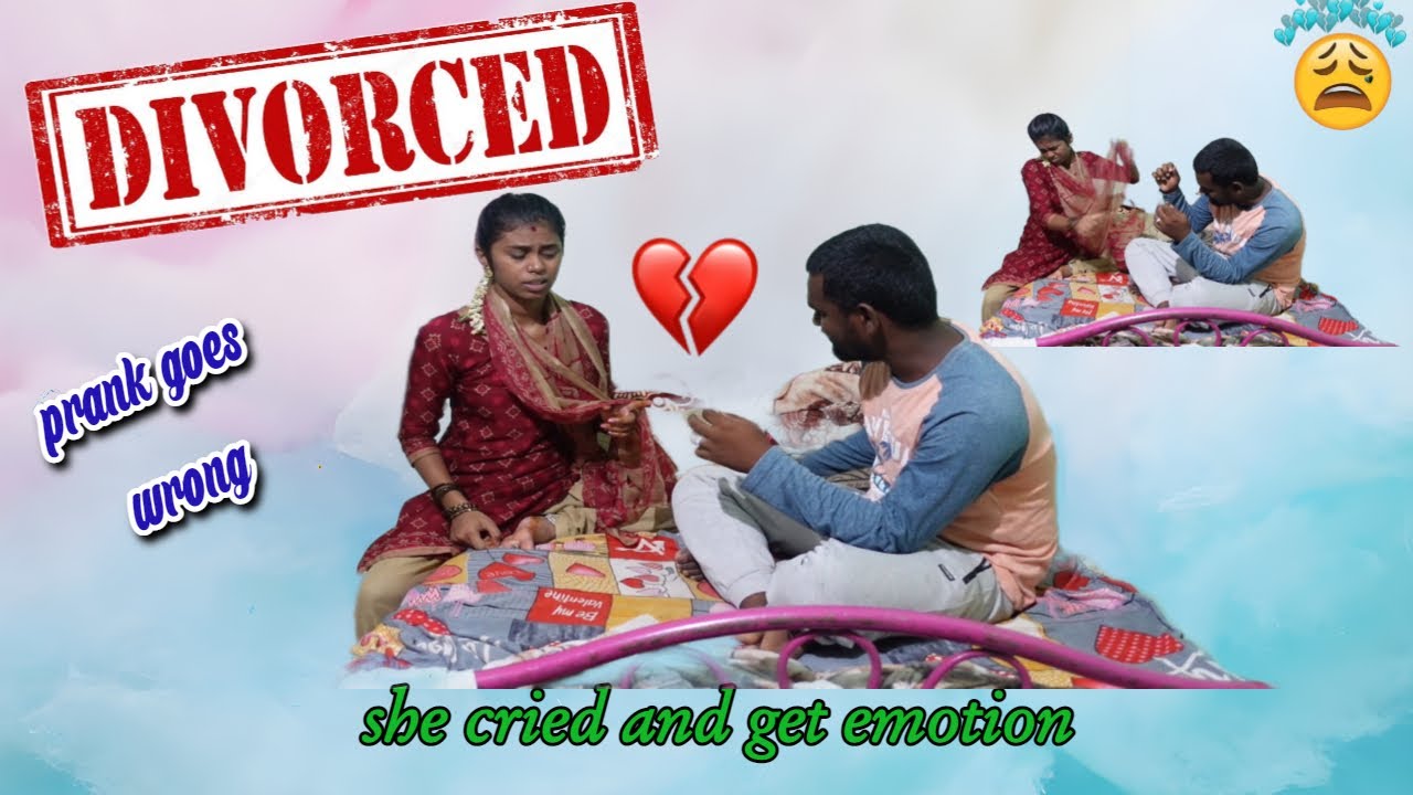 Divorce Prank Goes MAJORLY Wrong for YouTuber HemaVasanth - You Won't Believe What Happened Next!