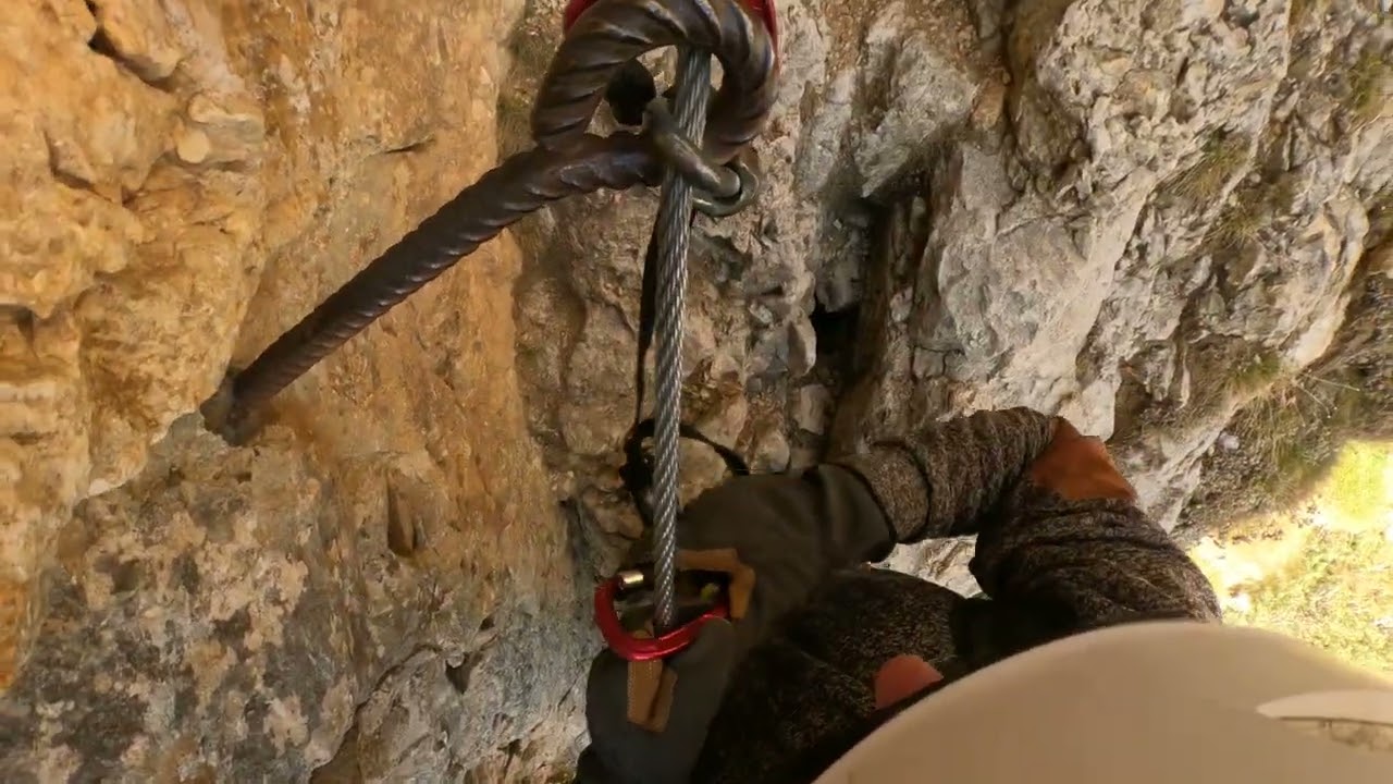 Altre clips della ferrata Masarè