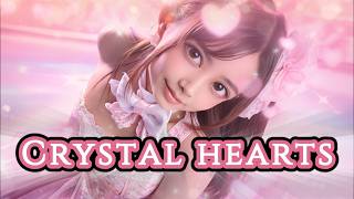 Crystal hearts 【夢乃夏輝YUMMENO NATSUKI 】 Official Music Video [AI Idol / J-Core]