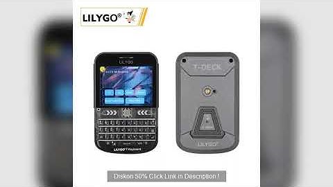 LILYGO® T-Deck Plus ESP32-S3 LoRa Development Board LoRaWAN Low power consumption long distance comm