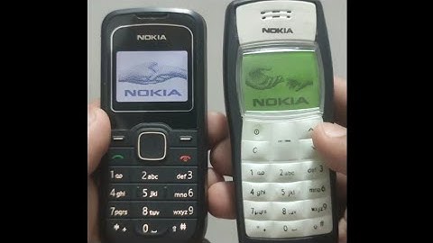 Nokia 1202 vs Nokia 1100 Display 😍😍 #nokia #mobile #retro #vintage