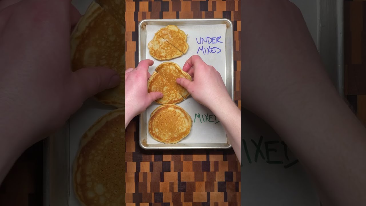 Mixing Pancakes The Perfect Amount