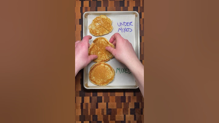 Mixing Pancakes the Perfect Amount