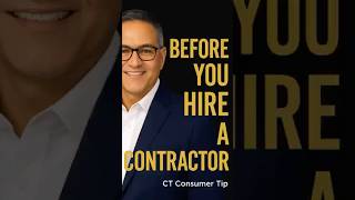 Watch before hiring a contractor! https://portal.ct.gov/dcp/verify-a-license #ctdcp