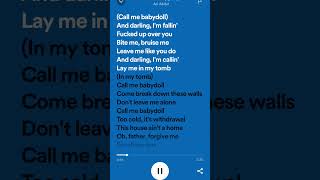 Ari Abdul - BABYDOLL (speed) (lyrics)#ariabdul #babydoll #lyrics Resimi