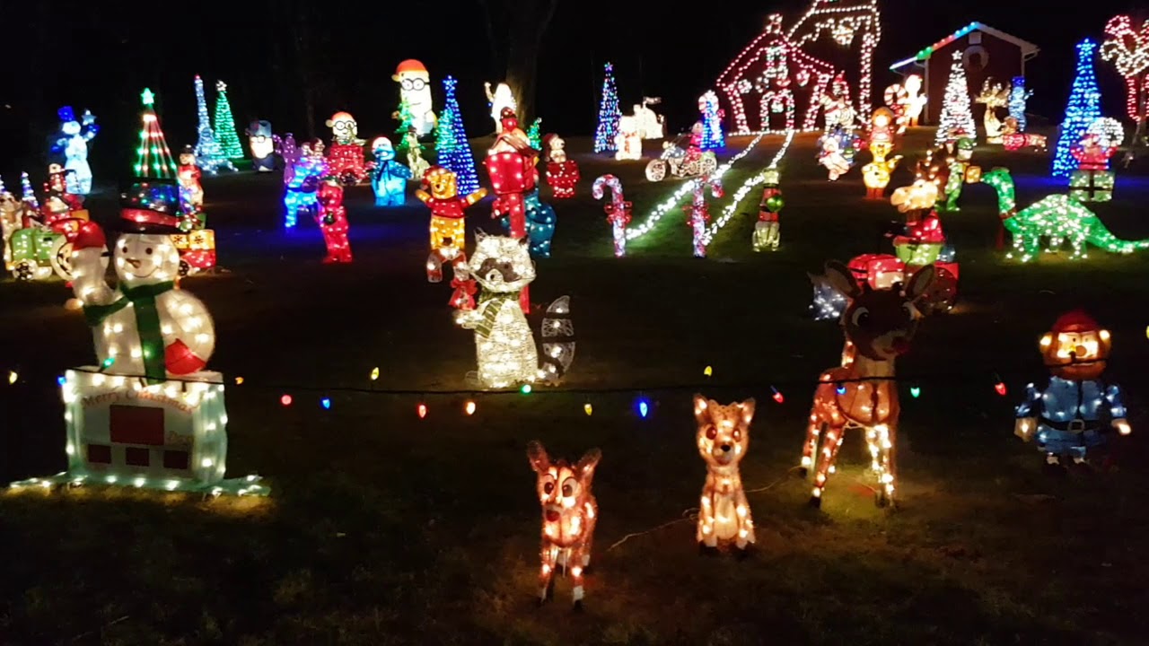 Connecticut Christmas Light Show YouTube