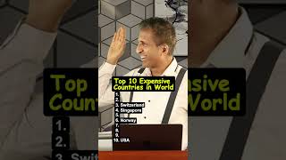 Top 10 Expensive Countries in World | Anurag Aggarwal