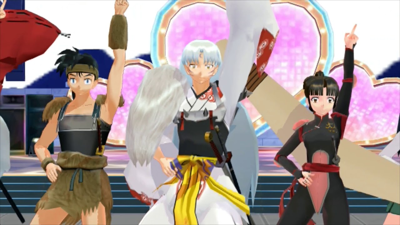 [MMD] Koga, Sango, Sesshomaru, Inuyasha, Kagome - Little apple