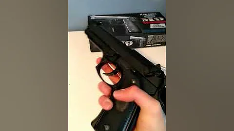 Review on KJW Full Metal M9 Beretta Co2 Airsoft Gun