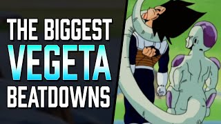 5 Biggest Vegeta Beatdowns in Dragon Ball Z