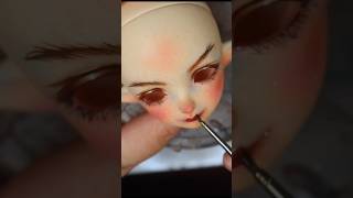Making a Magician BJD! Dollzone Little Snow #bjd #art #shorts #balljointeddoll #dollrepaint #doll