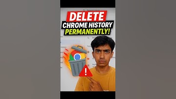 "Delete Chrome history PERMANENTLY in seconds! 💻🧹 #ChromeTips #Privacy #smartphone#viralshorts