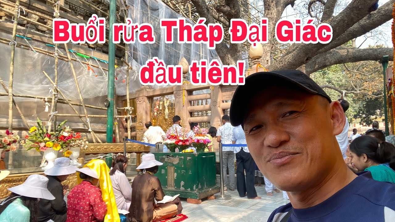 Buổi rửa Tháp Đại Giác đầu tiên của Xuân Lam!