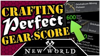 New World - Guide - How to Craft MAX (600) Gear Score Items
