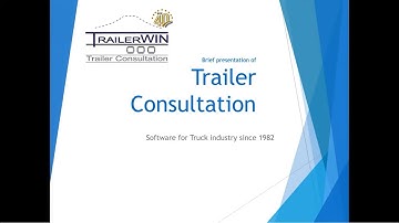 Trailer Consultation Company presentation