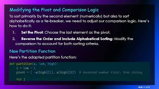Sorting with QuickSort: Mastering Dual Criteria in Python