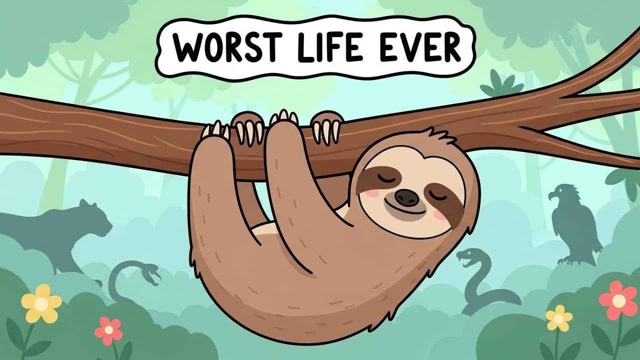 Why It Sucks to Be Born as a Sloth | Life on 1%