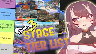 Let's Make a Splatoon 3 Stage TIER LIST