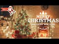 Traditional Christmas Music With Fireplace Sound And Beautiful Background | Merry Christmas