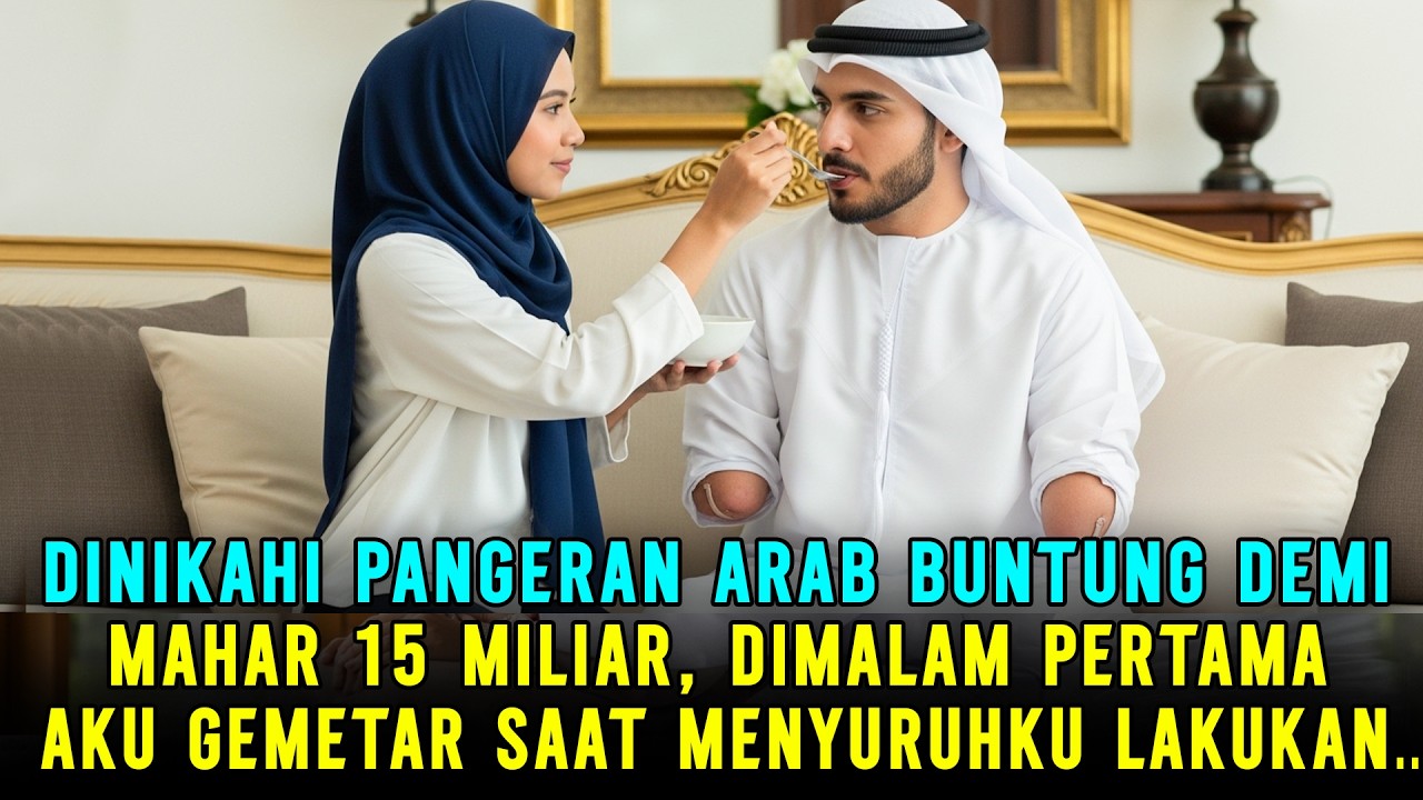 Dinikahi Pangeran Arab Buntung, Anak Majikanku‼️ Malam Pertama Aku Syok Saat Ia Menyuruhku Lakukan…