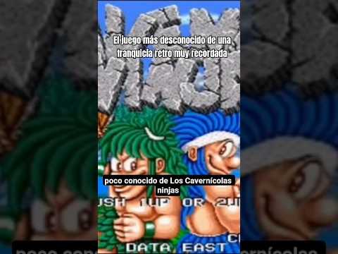 El juego más desconocido de una muy querida franquicia retro #retrogaming #joeandmac #arcadegames