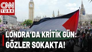Filistin Yanlıları-Aşırı Sağcılar Aynı Anda Sokakta!  2 Eylemde Taraflar Karşı Karşıya Mı Gelecek?