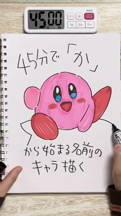 ろから始まるキャラクター